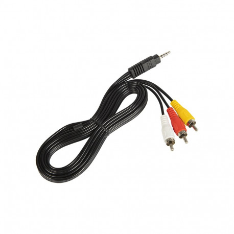 4877# pistik 3,5 4p-3xrca 1,5 m