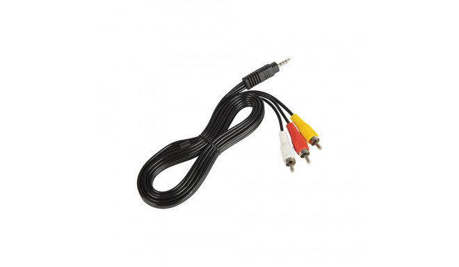 4877# Przyłącze wtyk 3,5 4p-3xrca 1.5m