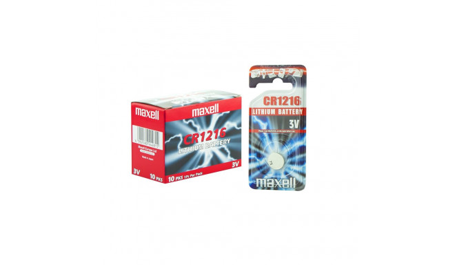 8777# Bateria litowa 3v cr1216 maxell (10 tk.)