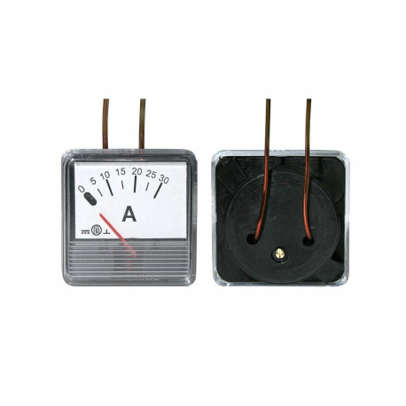 51-730# analoog ampermõõtja 30a ruudukujuline poola