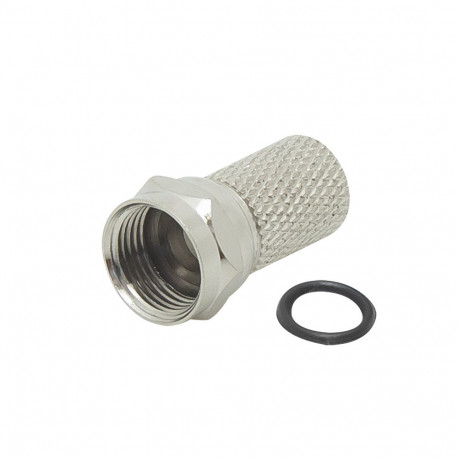 2836# satelliit "f" pistik rg6/6,5mm/22mm tihendiga cu f-m02