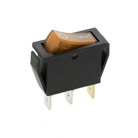 1074# mk111 oranž 230v valgustusega lüliti (10 tk.)