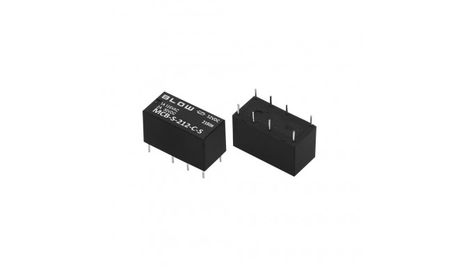 2180# Relee mcbs212cs 12v (hfd27/012s) (5 tk.)