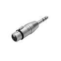 0842# Przejście:wtyk 6,3 stereo-gniazdo mikrofonowe 3p (10 tk.)