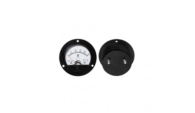 51-125# Analoog voltmeeter ümmargune 25v