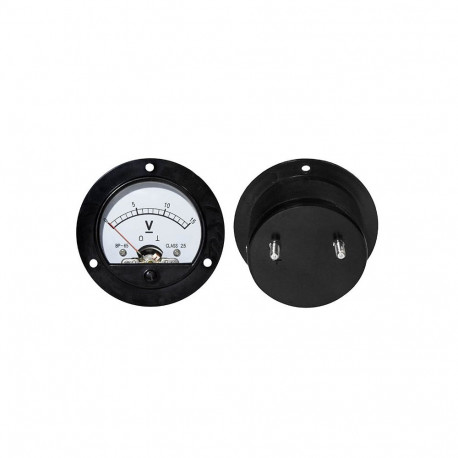 51-115# analoog voltmeeter ümmargune 15v