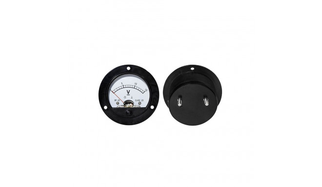 51-115# Analoog voltmeeter ümmargune 15v