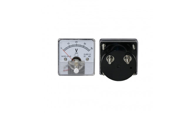 9320# Analoogvoltmeeter ruudukujuline 40V