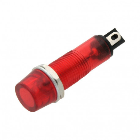 0651# neoonindikaator 9 mm (punane) 230 V (20 tk.)
