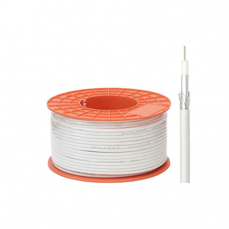 40101# Przewód koncentryczny digisat 1,0 cu plastikowa rolka