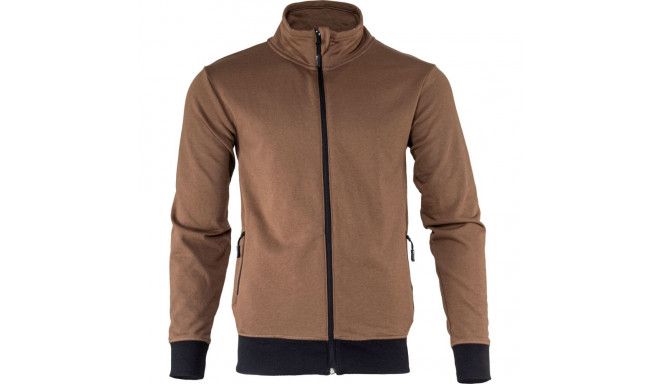 Bluza z suwakiem brązowa, "l", ce, lahti