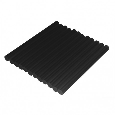 Kuumliimipulgad 11 mm, mustad, 12 tk