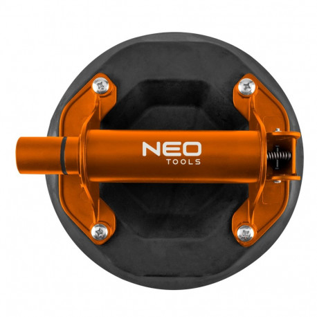 Przyssawka próżniowa z pompką, do glazury i szkla, 160 kg, w walizce