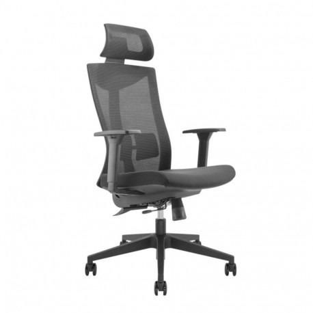 Ergo Office ergonoomiline premium bürootool kõrge seljatoega, max 150kg, ER-414
