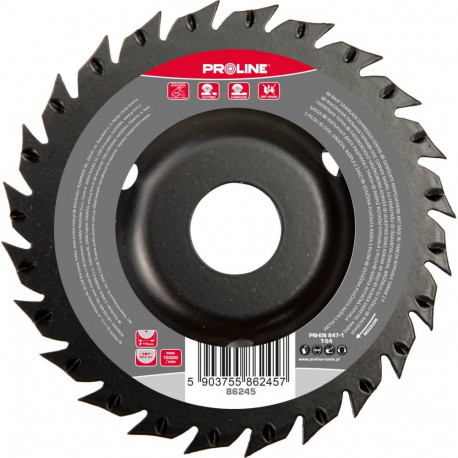 Tarcza wypukła tarnik jämedad hambad saega 115mm proline