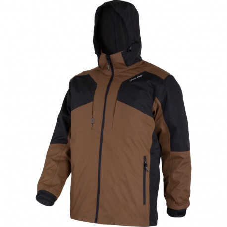 Kurtka 3w1 z odpinaną podpinką brąz.-czar., "3xl", ce, lahti