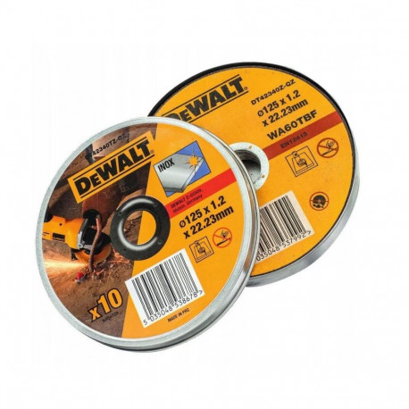 Tarcza do cięcia 125x1.2 thin cut inox, 10 sztuk