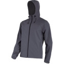 Kurtka softshell z kapt. szara, "2xl", ce, lahti