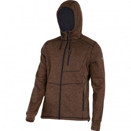 Bluza z kapturem i suwakiem brązowa, "2xl",ce,lahti
