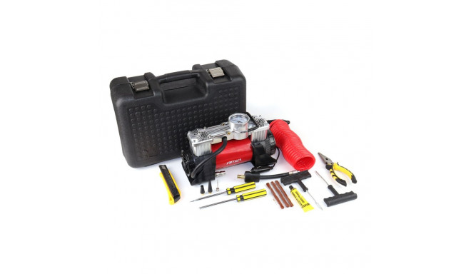 acomp-18 metallist 2 silindriga 12V autokompressor amio-02640