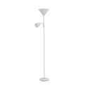 Lampa stojąca podłogowa URLAR, 175 cm, max 25W E27, max 25W E14, biała