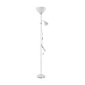 Lampa stojąca podłogowa URLAR, 175 cm, max 25W E27, max 25W E14, biała