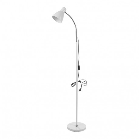 põrandalamp LAR, max 20W E27, 160cm, valge