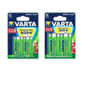 2x akumulatorki Varta Ready2use R20 D 3000mAh