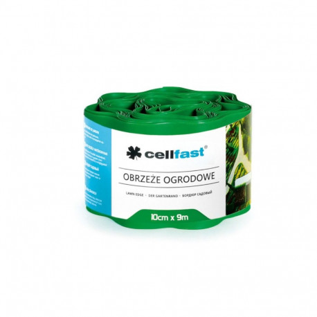 Obrzeże ogrodowe laineline 10cm x 9m Cellfast roheline