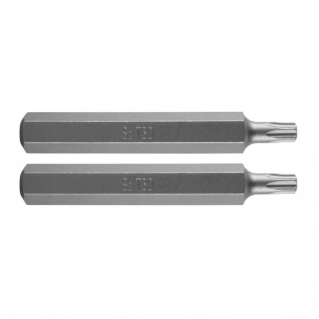 Torx T30 x 75 mm otsik, S2, 2 tk. (3 tk.)