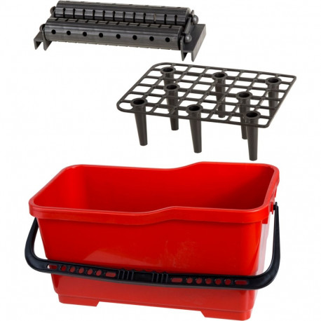 Plaatija komplekt: ämber 22l, rest, rullikud Proline lahtiselt (3 tk.)