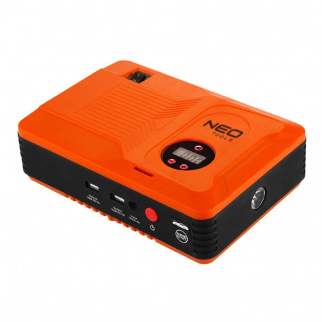 Käivitusseade "Jumpstarter", akupank 14Ah, kompressor 3.5BAR, taskulamp