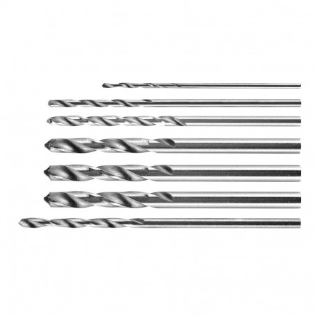Täpsuspuurid 0,8–3,2 mm, komplekt 7 tk