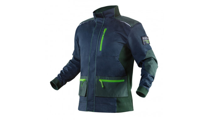 PREMIUM tööjakk, 62% puuvill, 35% polüester, 3% elastaan, suurus L