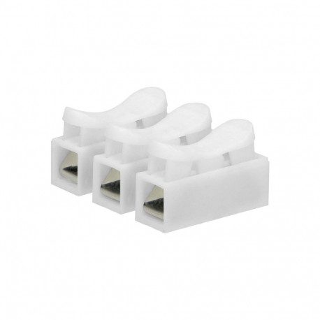 Złączka trzytorowa sprężynowa, 3x2,5mm?, 10 sztuk (10 tk.)