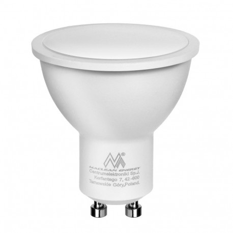 Żarówka LED Maclean, GU10, 5W, 220-240V~, 50/60Hz, barwa neutralna biała, 4000K, 400 lumenów, MCE435