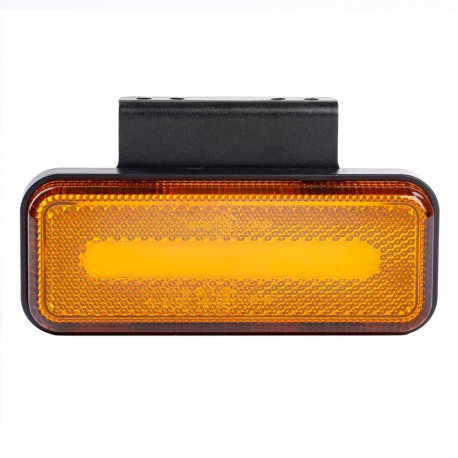 Amio led-äärtuli om-02-o amio-02376 ristkülikuline, oranž