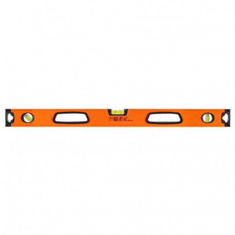 alumiiniumist lood käepidemega, 3 libellat, magnetiga, freesitud alumise pinnaga, 80 cm