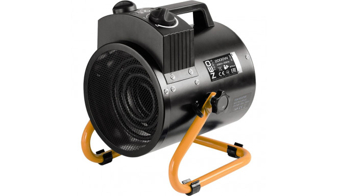 Nagrzewnica elektryczna 5kW przemysł, regulacja ustawienia, IPX4