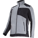 Bluza polar. ze wzmocnieniami szar.-czar., "s", ce, lahti