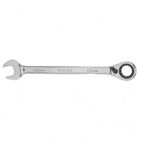 12 mm padrunvõtmega silmus-võtmega mutrivõti lülitiga