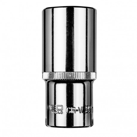 Nasadka sześciokątna 3/8" długa, 22 mm