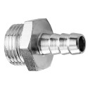 Złącze do węża 10 mm z gwintem zewnętrznym 1/2" Złącze do węża 10 mm z gwintem zewnętrznym 1/2"