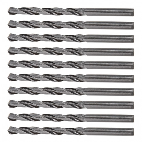 Wiertła do metalu HSS, 3.0 mm, 10 szt.