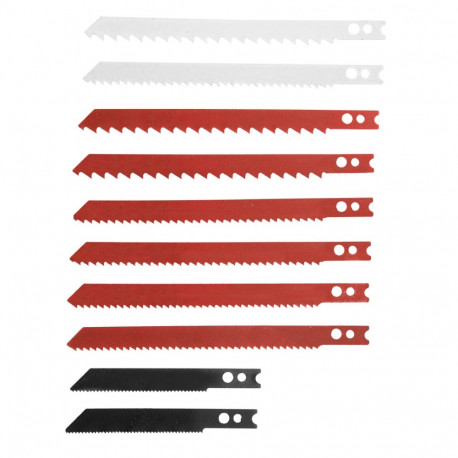 tikksaele terad, U-tüüpi kinnitus, 10 tk