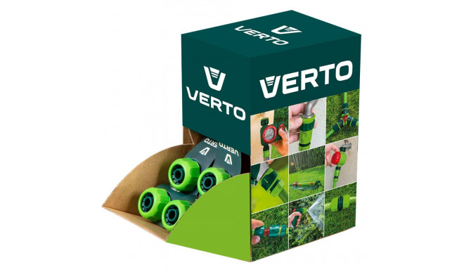 Läbiv ühendus 1/2"-5/8", kahe materjaliga, 30 tk, esitluskast