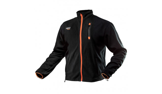 Fliisjakk, must. suurus M/50