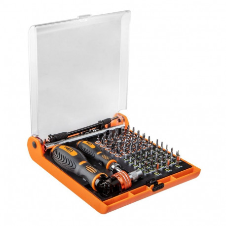 otsakud kruvikeerajale koos hoidjaga 73 tk