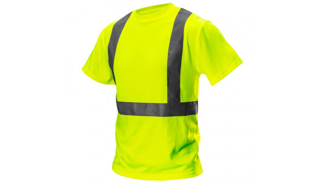 Hoiatus T-särk, kollane, suurus XXL