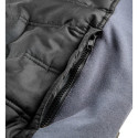 Bluza dziana, ocieplana z kapturem, rozmiar XXXL